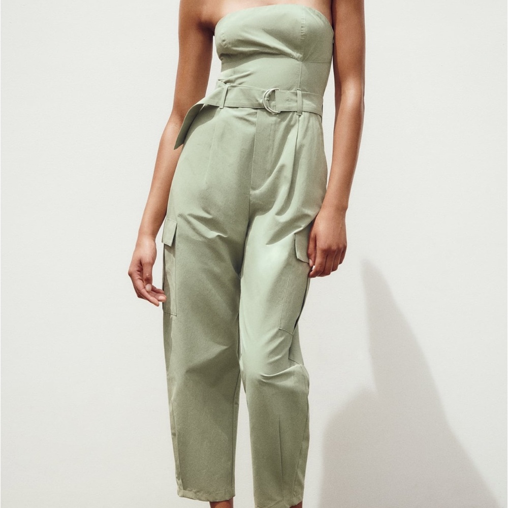 Zara Cargo Jumpsuit